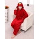 thumbnail image 4 of Pijama de una pieza con capucha para adultos, disfraz de Elmo, Elmo, Barrio Sésamo, monstruo de las galletas azules, rojo, Cosplay, 4 of 4