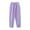 Purple A, variant on KYAIGUO Unisex Jogger Sweatpants for Toddler Baby,Cozy Active Jogger Pants with Drawstring for Boys Girls 4-12 Years Old