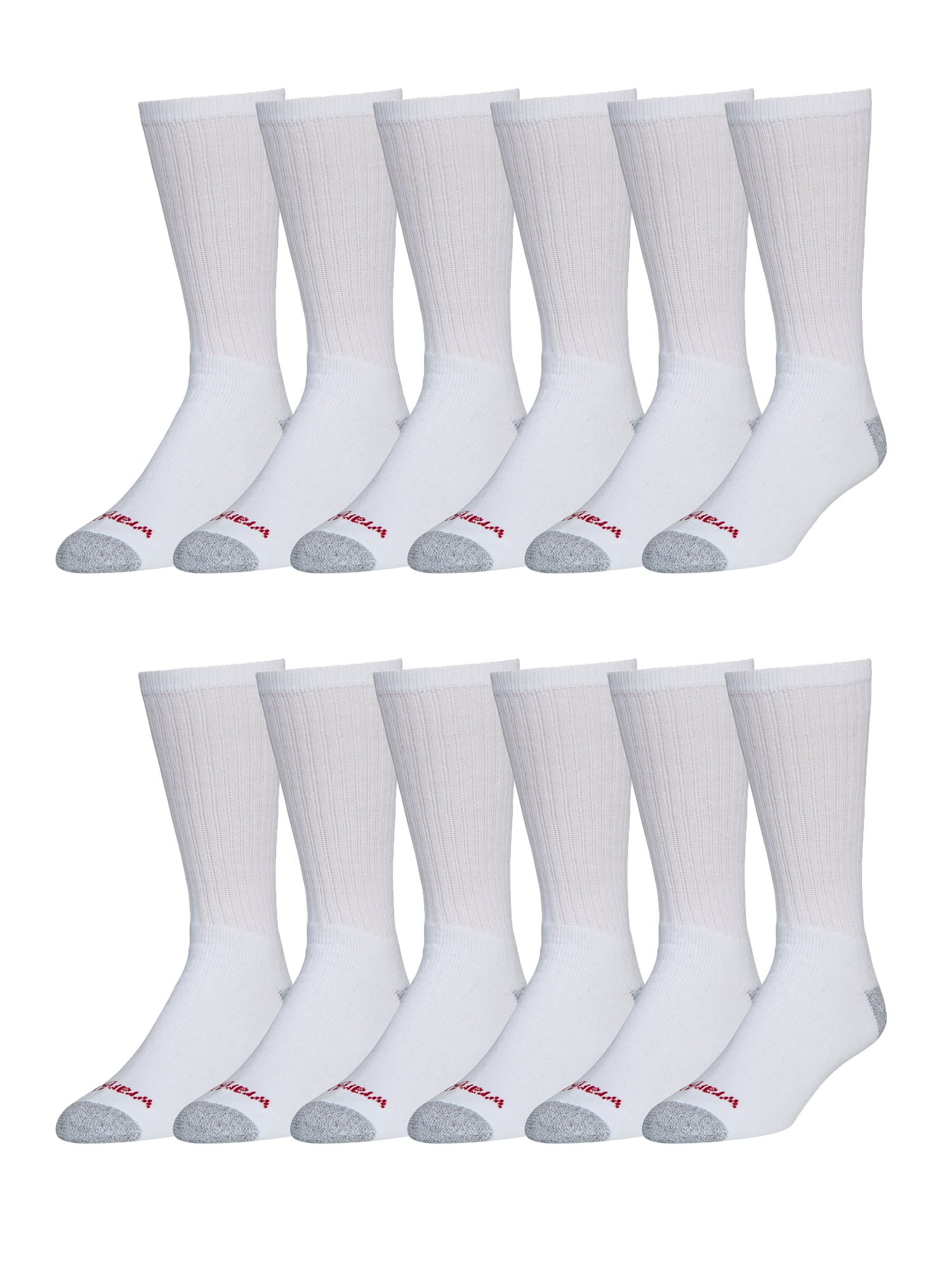 Wrangler Cushion Work Crew Sock, 12 Pack