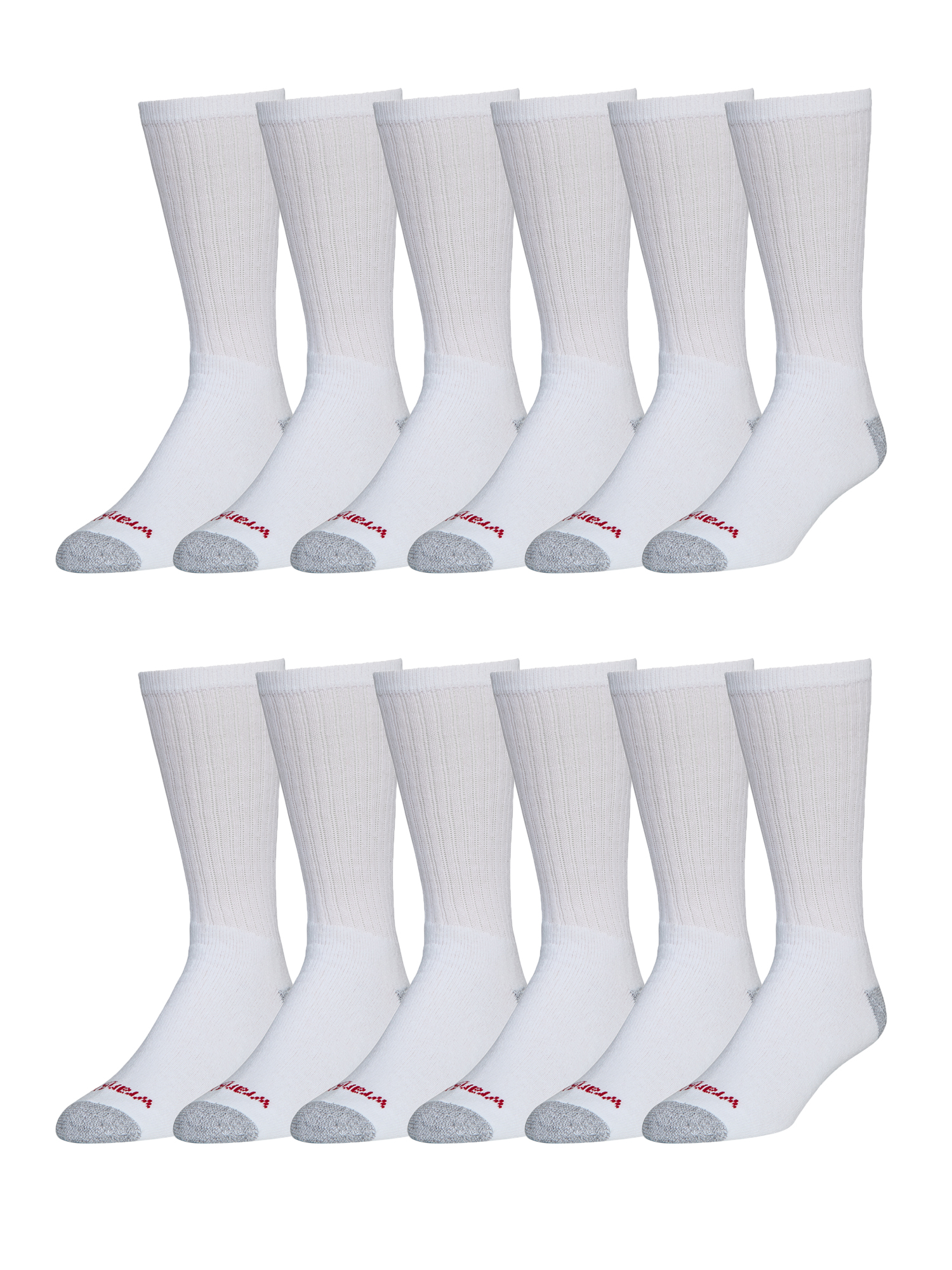 Wrangler Men's Cushion Work Crew Socks, 12-Pack photo 2