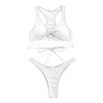 thumbnail image 1 of Bikini sexy de dos piezas para mujer, traje de baño con almohadilla de realce, conjunto de ropa de playa Fridja  nalpqowj54469, 1 of 4