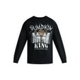 thumbnail image 5 of Disney Nightmare Before Christmas Pumpkin King Mens & Big Mens Graphic Fleece Sweatshirt, Sizes S-3XL, 5 of 5