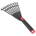 thumbnail image 6 of BERTDOMD Small Leaf Rake with Handle, Plastic Garden Rake Tool for Yard, Lawn, and Outdoor Cleanup, 6 of 6