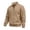 18# Camel, variant on Mens Quarter Zip Pullover Long Sleeve Fall Sweatshirt with Kangaroo Pocket Sporty Hiking Outdoor Tops