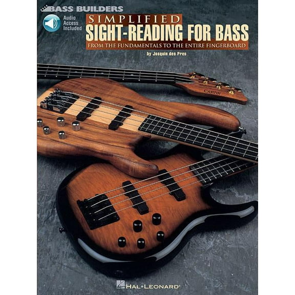 Simplified Sight-Reading for Bass Book/Online Audio, (Paperback)