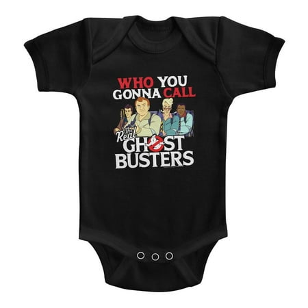 Real Ghostbusters Call Em Black Infant Baby Romper