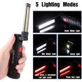 thumbnail image 5 of Lampe de Travail Led Lampe Torche Baladeuse Led Lampe Atelier Led Rechargeable Lampe D'Inspection Base Magnétique 5 Modes pour Garage, Camping, D'Urgence Gros, 5 of 5