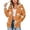 Orange*4, variant on Women's Zip Up Hoodie Funny Ghost Graphic Long Sleeve Loose Fit Halloween Party Daily Wear Outerwear, Grey