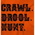 thumbnail image 2 of Crawl Drool Hunt Hunting Life Cute Romper Boys or Girls Infant Baby Brisco Brands NB, 2 of 6