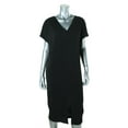 thumbnail image 2 of Rachel Rachel Roy Womens Open Back Dolman Sleeves Party Dress Black S, 2 of 2