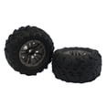 thumbnail image 4 of Neumático de Plástico de Llanta de Accesorio Vehículo para 1/16 Scale High 4WD Big Feet Truck RC Car 9130 Perfecl, 4 of 5