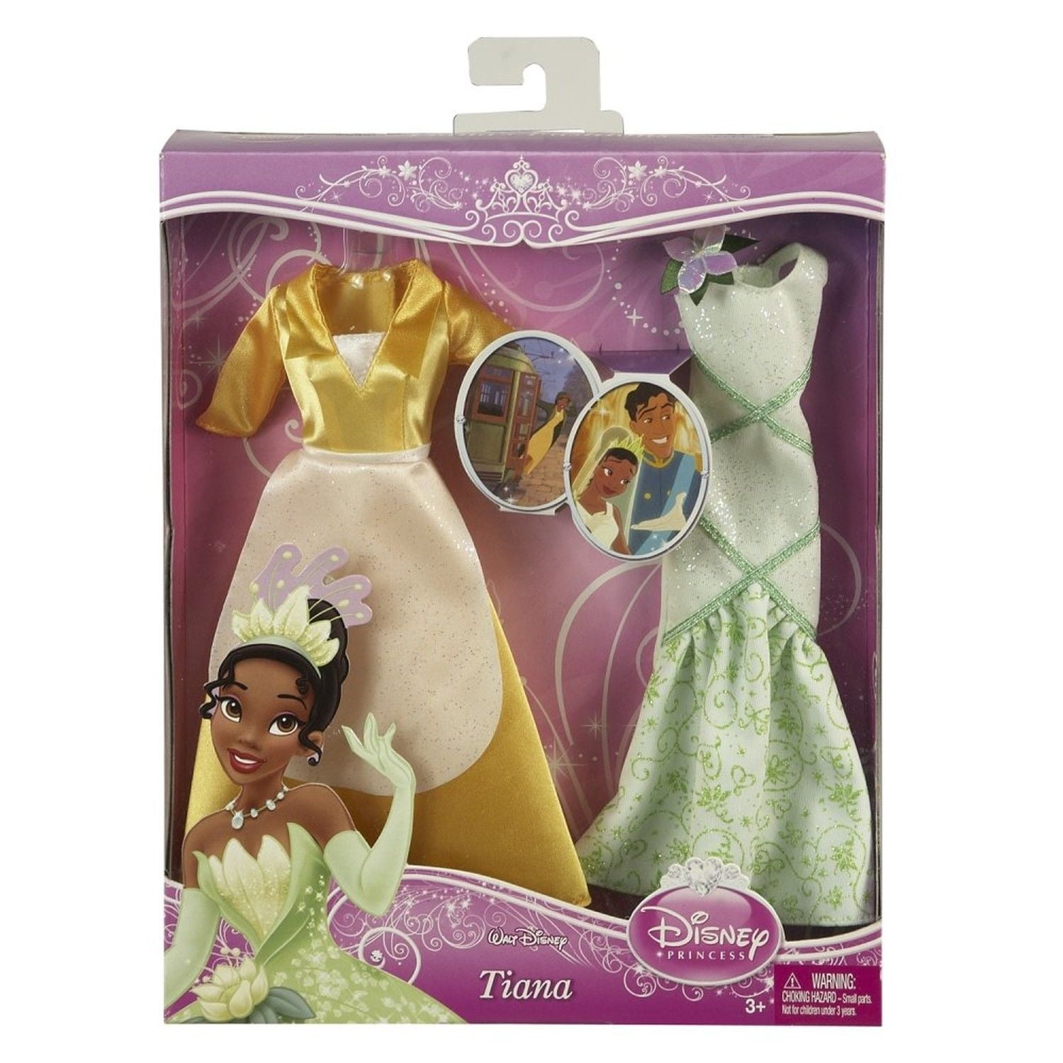 Mattel Doll Sparkling Disney Princess & the Frog Tiana 11.5