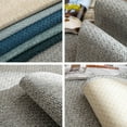 thumbnail image 4 of Xiao Hua Funda de sofá seccional de lino rústico texturizado, protector de muebles, 70 x 70 cm, gris, 4 of 5