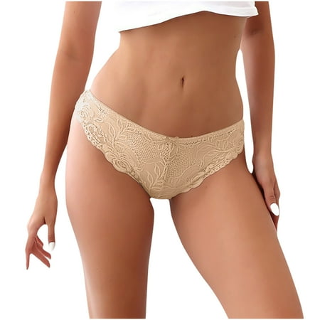 yillto 3 Pack Women s Lace Hipster Panties Soft Breathable Full Coverage Briefs Ladies Comfort Seamless Panty