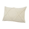thumbnail image 6 of LR Home Refreshing Throw Pillow, 16" x 24" , Ivory, 6 of 9