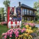 thumbnail image 5 of 4 de Julio Decoraciones Al Aire Libre Patriot Jardín Bandera de Doble Cara Bandera Americana 4 de Julio Día de la Independencia Decoración de la Casa de Campo de la Familia 12x18 Pulgadas, 5 of 6