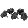 thumbnail image 3 of Hilitand Self Tapping Inserts Thread Repair Kit Adjustable Knob Plastic Five-Star Head Hand-Twisted Screw Locking Handle M6, 3 of 8
