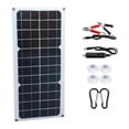 thumbnail image 1 of 10W 12V Solar Panel Kit Portable USB Port Solar Charger For Phones Tablets Cameras For Cars Motorcycles Camping Equipment, 1 of 7