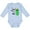 AE-Light Blue, variant on Inktastic My 1st Birthday is Kind of a Big Dill Pickle in Sunglasses Boys or Girls Long Sleeve Baby Bodysuit