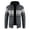 Dark Gray, variant on Men's Winter Coats Jacket for Men Hooded Long Sleeved Zipper Pocket Outerwear Solid Color Comfy Jacket Loose Fit Work Tops Black