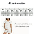thumbnail image 3 of MNCEKFOD Bermuda Shorts for Women Maternity Jumpsuits Pregnancy Short Overalls with Adjustable Shoulder Strap Relaxed Fit Short Pants Beige L, 3 of 8