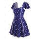 thumbnail image 2 of Talla grande Flutter Starve Star Imprimir Falda de traje de baño de dos piezas Rosegal Pijamas y Batas Tallas Grandes, 2 of 5