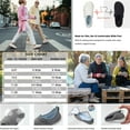thumbnail image 3 of Barerun Diabetic Wide Walking Shoes for Women & Men with Adjustable Zero Drop Non Slip Casual Sneakers Swollen Feet & Elderly, 3 of 7