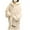 3-White, variant on Cute Hooded Robes for Women, Fall Winter Thick Fleece Full Length Bathrobes Soft Warm Sleepwear Housecoat with Pockets New Women Plus Size Robe White XXL
