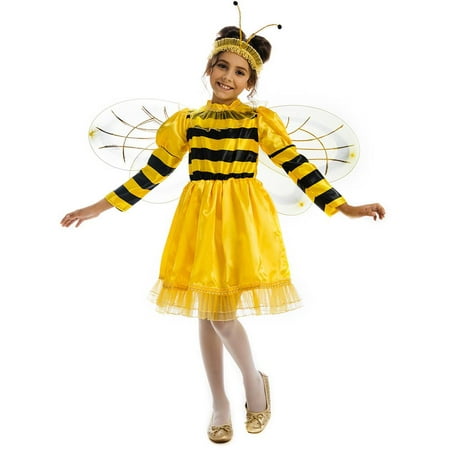 Bumblebee Bee size XS Girls Plush Animal Costume Dress-Up Play Kids 5