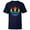 Navy, variant on Star Wars Rebel Alliance Rainbow - Short Sleeve T-Shirt for Kids - Customized-White