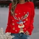 thumbnail image 3 of Suéter navideño feo con estampado divertido en 3D para hombre y mujer, ropa de otoño e invierno, camisetas de cuello redondo, regalo de Navidad, 3 of 4