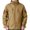 #Khaki, variant on DPTALR Men's Outdoor Mountaineering Warm Velvet Jacket with Long Sleeves ,Hood ,Work Coat Features,Gray,S