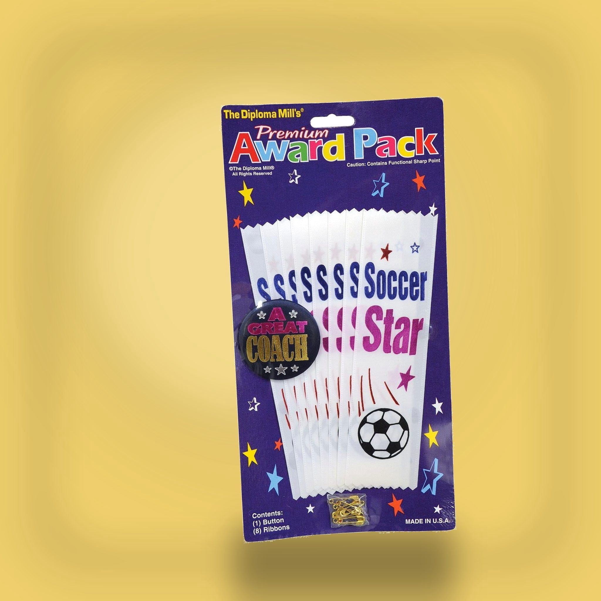 54 Piece Bulk Soccer Award Party Pack