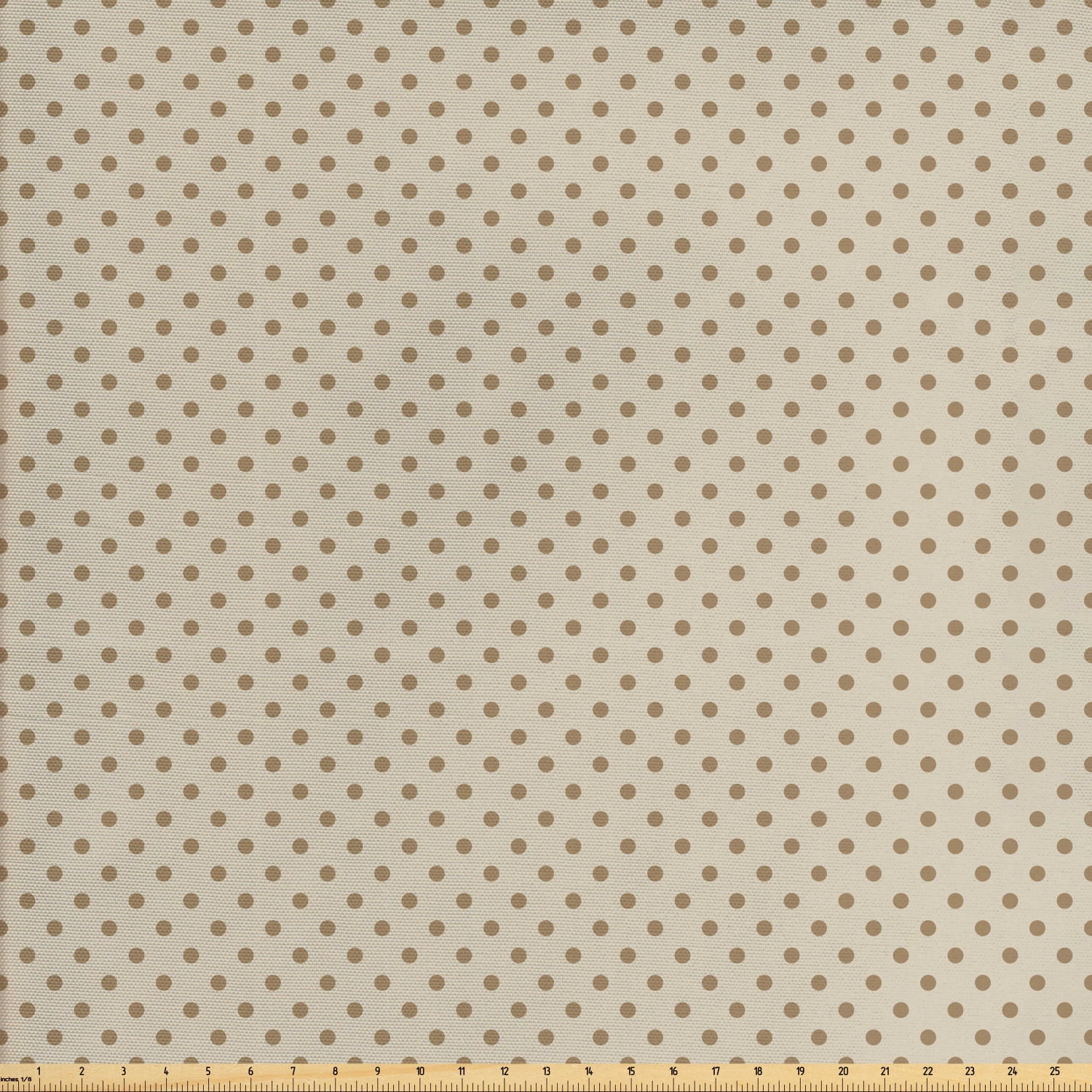 Beige Fabric by The Yard, Traditional Polka Dots Classical Motifs ...