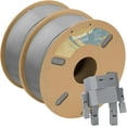 thumbnail image 1 of DURAMIC 3D PLA+ Filament 1,75 mm 2 kg Gris, Filament d'Imprimante 3D PLA Plus Lot de 2 Bobine de 1 kg (2,2 Lb) PLA Pro Plus Résistant et Plus Résistant, Probabilité de Précision Dimensionnelle Environ 0,02 mm, 1 of 4