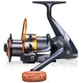 thumbnail image 1 of Sougayilang Spinning Reels 5.2:1 Gear Ratio Drag Max 11lbs with Foldable Grip Fishing Novice Spinning Fishing Wheel, 1 of 8