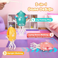 thumbnail image 4 of 2 Pieces Dancing Octopus-Electronic Auto-avoid Squid Toy with Lights & Music for Kids Ages 3+, 4 of 8