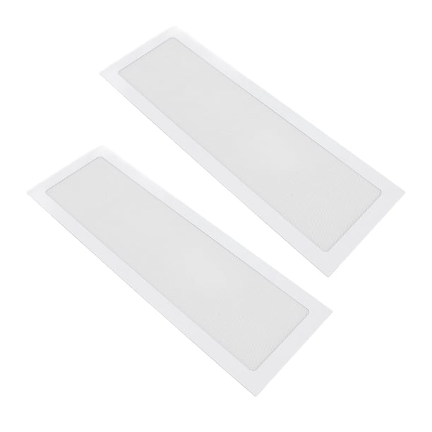 2 UDS Ventilador Refrigerador Marco Magnético Ventilador De CompuTADORA FILTRO DE SUCIDAD PARRILLA CUBIERTA DE PVC PARA VENDILADOR DE COMPUTADORA 4,72X14,17 PULGADAS