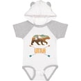 thumbnail image 3 of Inktastic Utah Vacation Bear Silhouette Boys or Girls Baby Bodysuit, 3 of 5