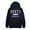 Poseidon Blue Heather, variant on Pratt Kansas Classic Established Premium Cotton Hoodie