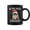Black, variant on Is This Jolly Enough Christmas Cat Santa Hat Grumpy Coffee Mugs