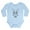 Sky Blue, variant on CafePress - Cute Hipster Easter Bunny Body Suit - Long Sleeve Cotton Baby Bodysuit