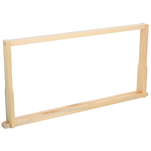 OFFIGAM Pine Wood Beehive Frames Beige Beekeeping Tools for Home Setup