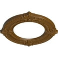thumbnail image 3 of Ekena Millwork 11 1/8"OD x 6 1/8"ID x 5/8"P Benson Ceiling Medallion (Fits Canopies up to 6 1/8"), Hand-Painted Smokey Topaz, 3 of 7