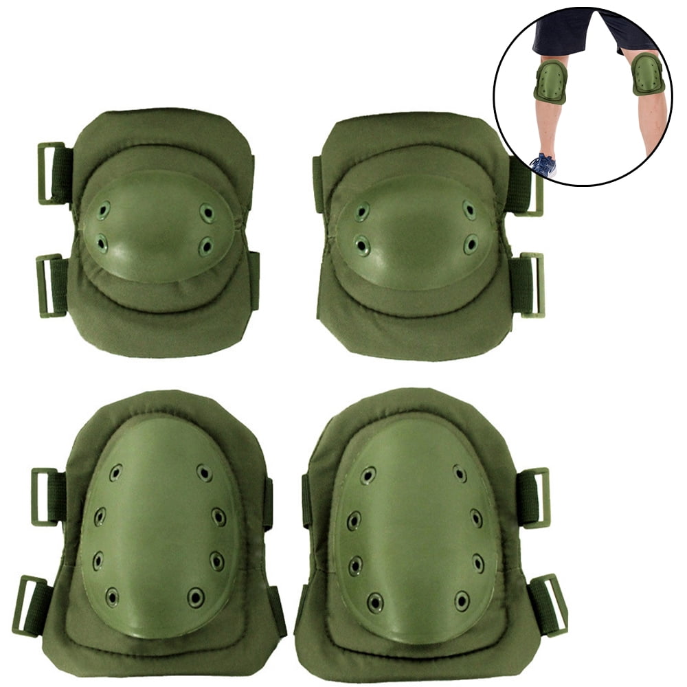 New Adjustable Knee&Elbow Pad Tactical Airsoft Outdoor Protective Gear Knee pads 