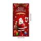thumbnail image 5 of Decoraciones de Navidad Al Aire Libre Cortinas de Puerta de Navidad Banderas Foto Al Aire Libre Papá Noel Y Cachorro Decoración de Fondo Tela Colgante Decoraciones de Navidad Interior, 5 of 5