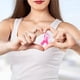 thumbnail image 5 of Concienciación sobre el cáncer de mama Collares para mujer Accesorios para el cuidado de la mama Collares de moda Cadena de suéter Colgante de lazo rojo Collar largo Accesorios de ropa para mujer, 5 of 8