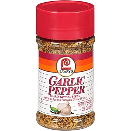 Lawry s Garlic Pepper Coarse Ground Blend  2.6 oz