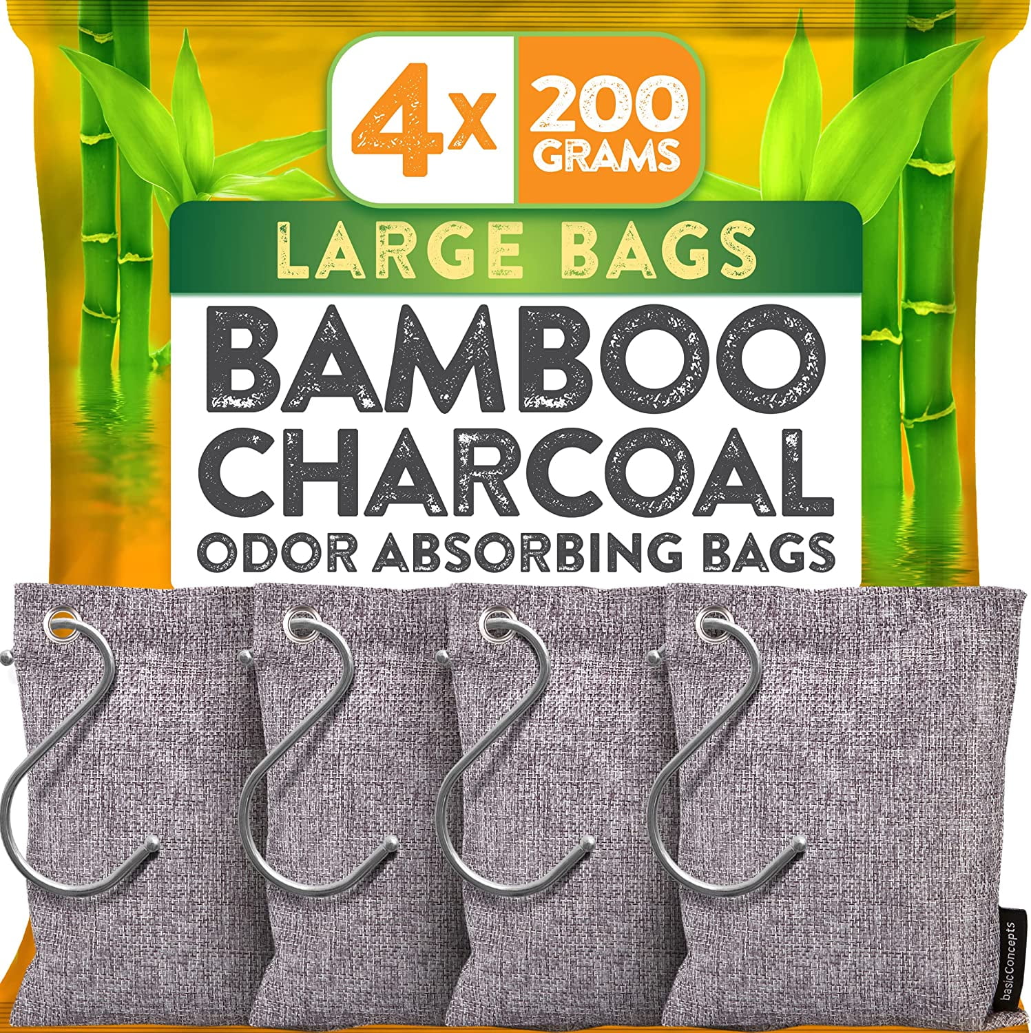 MOSO NATURAL Air Purifying Bag 500g Bamboo Charcoal Air  FreshenerDeodorizerOdor Absorber For Home and Basement Natural Color   Amazonin Home  Kitchen