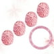 thumbnail image 4 of Juego de 5 tapones para vástago de coche, anillo de botón de encendido, tapones universales con diamantes de imitación para neumáticos, decoración para llave de arranque de coche (rosa), 4 of 6